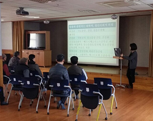 교육프로그램(조현병교육,알코올교육,건강관리교육,질병교육,일상생활기술훈련교육)